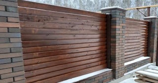 Столбы для забора из кирпича в Котласе - Выгодные цены от 3211 рублей