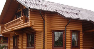 Строительство дома из оцилиндрованного бревна в Котласе - от 134615 рублей